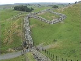 Cawfields Milecastlle 42 on Hadrian's Wall
